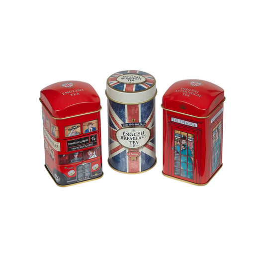 British Heritage Union Jack Mini Tea Tin Gift Pack