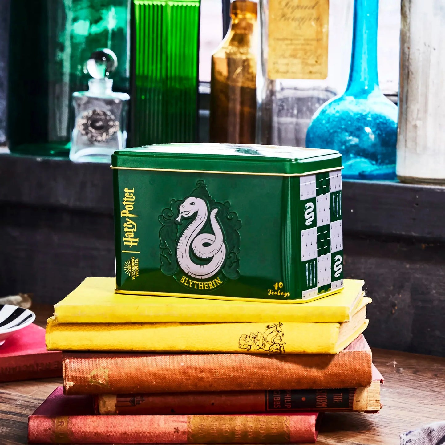 Harry Potter™ Slytherin Tea Tin Tea Tins New English Teas 