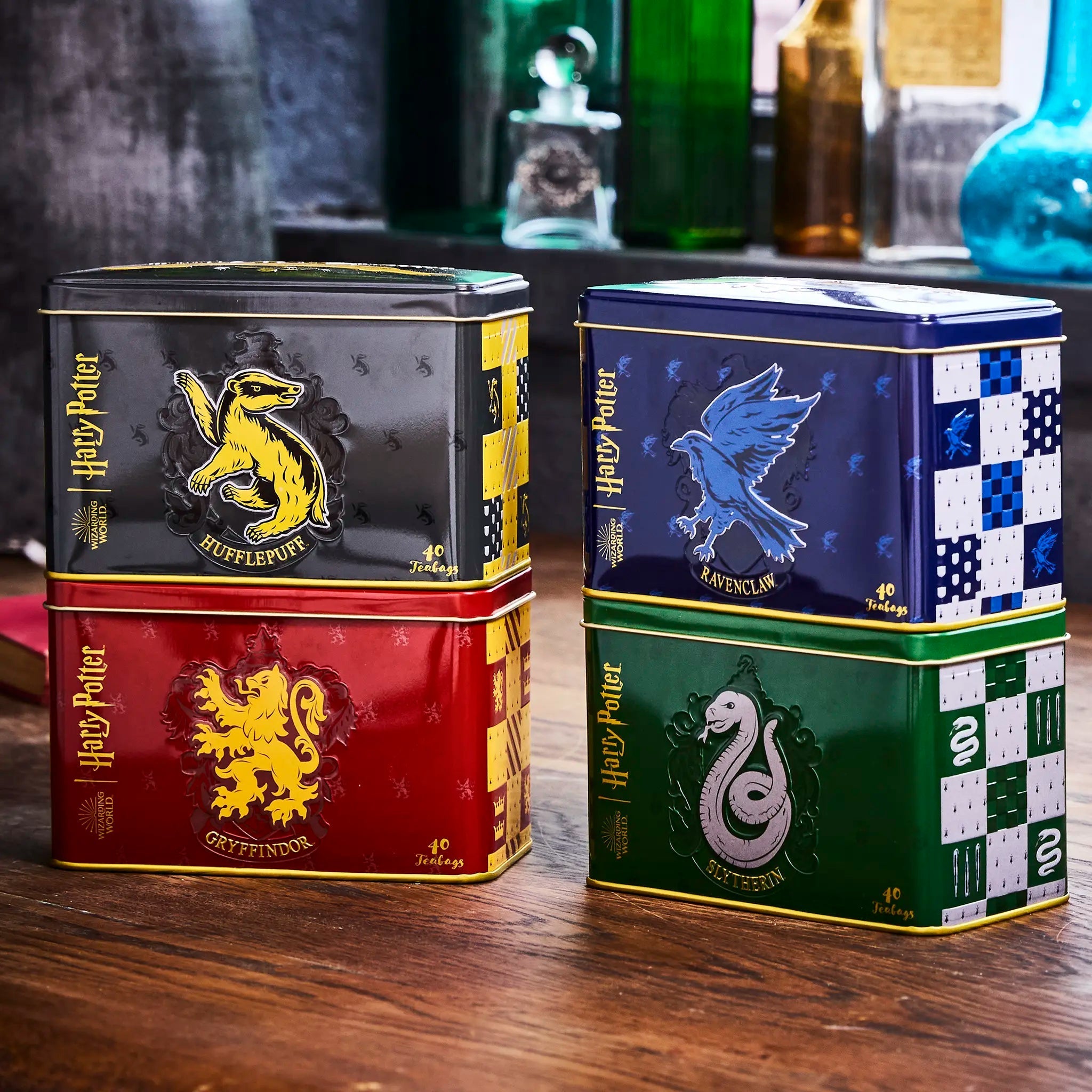 Harry Potter™ House Pride Classic Tea Tin Set New English Teas 