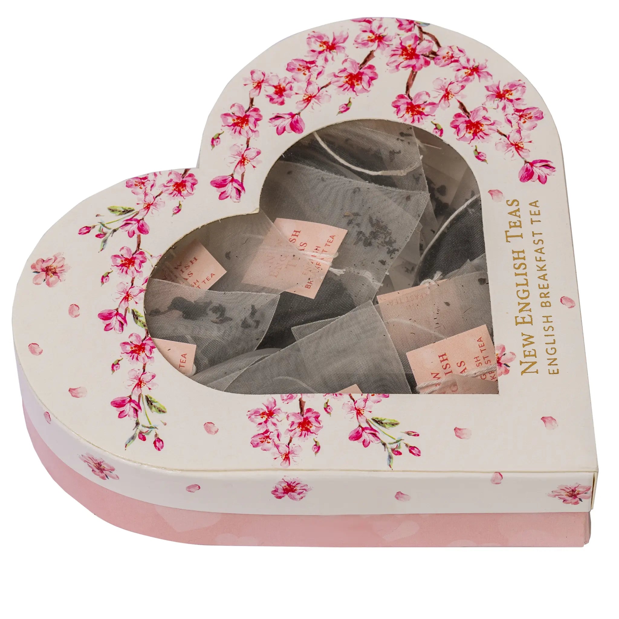 The Heart Shaped Box of Tea Gift Carton by New English TeasThe Heart Shaped Box of Tea Gift Carton by New English Teas