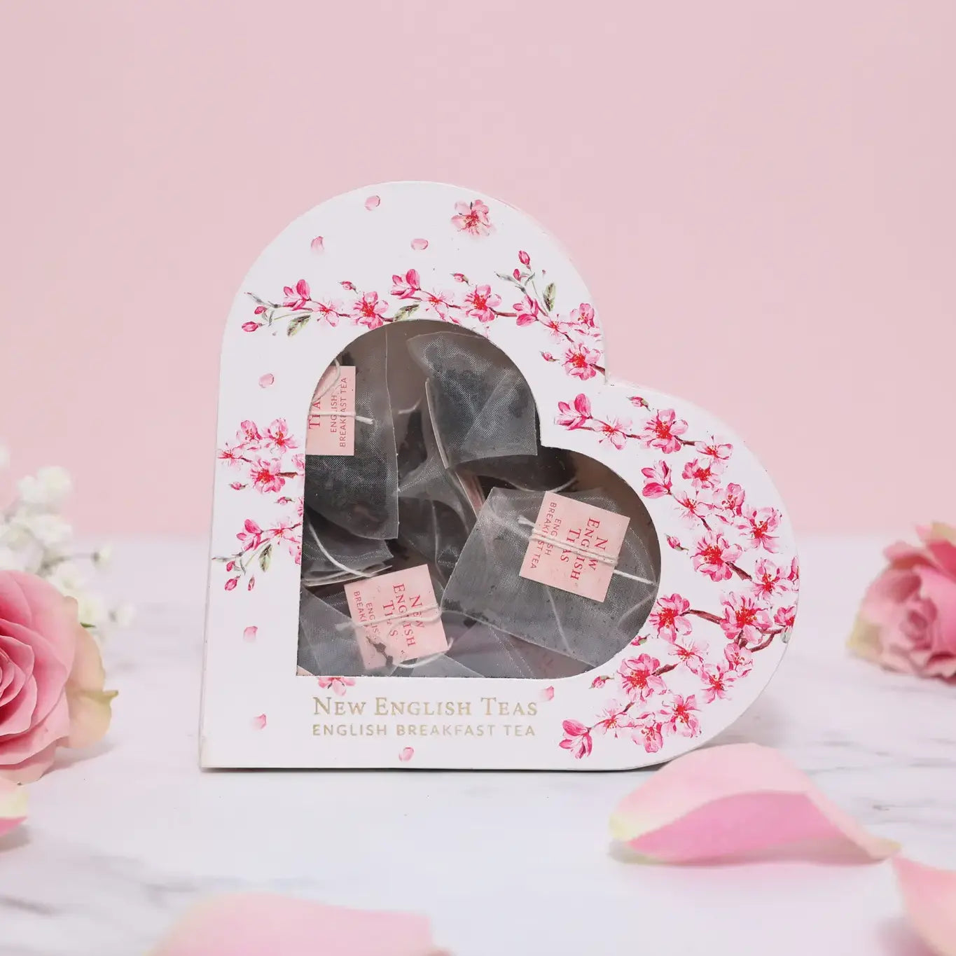 The Heart Shaped Box of Tea Gift Carton by New English Teas