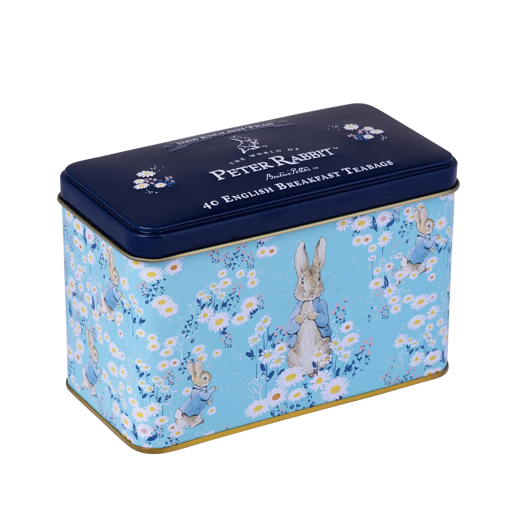 Peter Rabbit Daisies Classic Tea Tin
