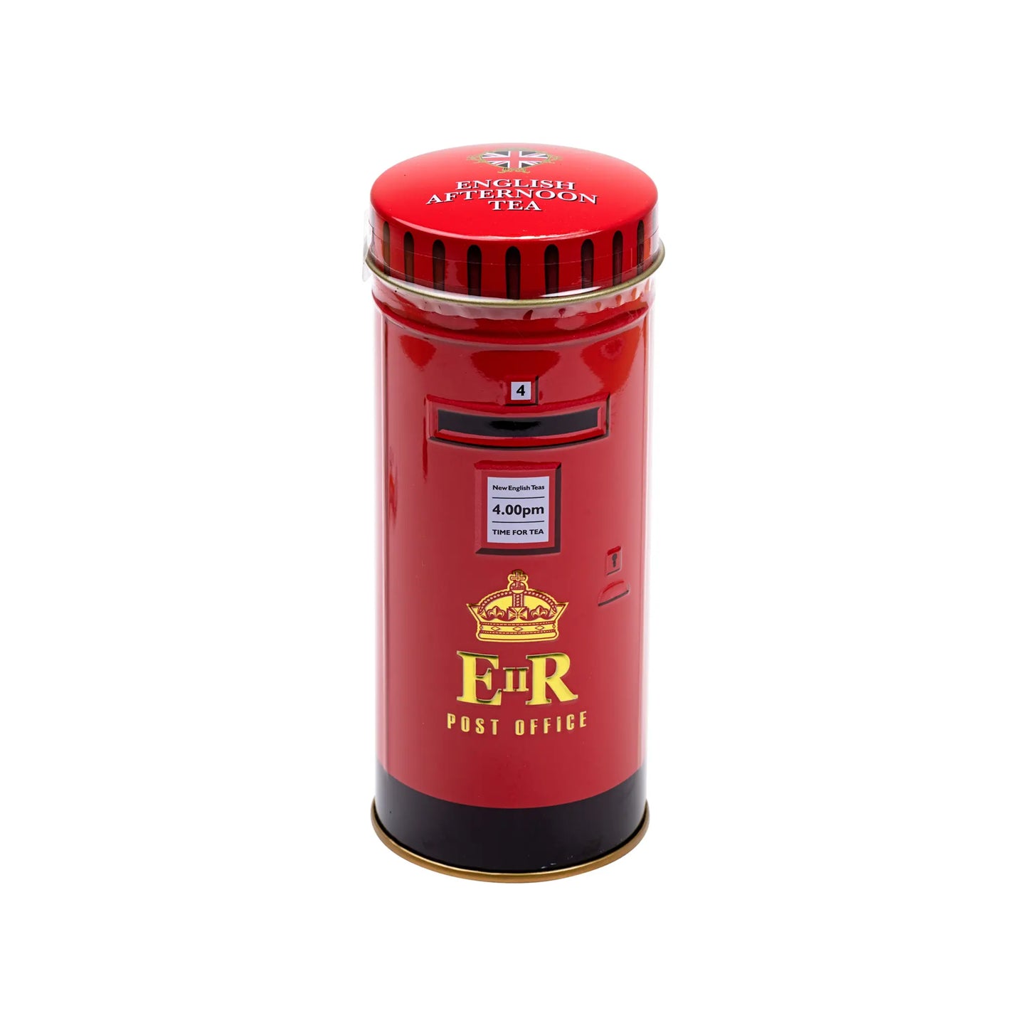 English Red Post Box Tea Tin