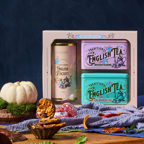 Luxury English Tea & Biscuits Gift Set