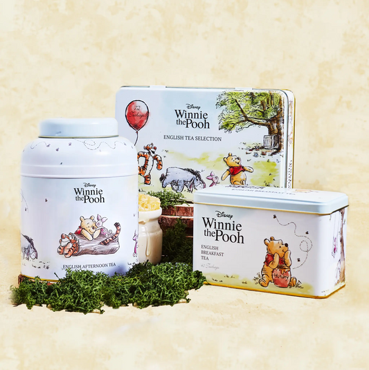 Winnie The Pooh Tea Collector's Bundle - A Decorative Tea Tin Collection