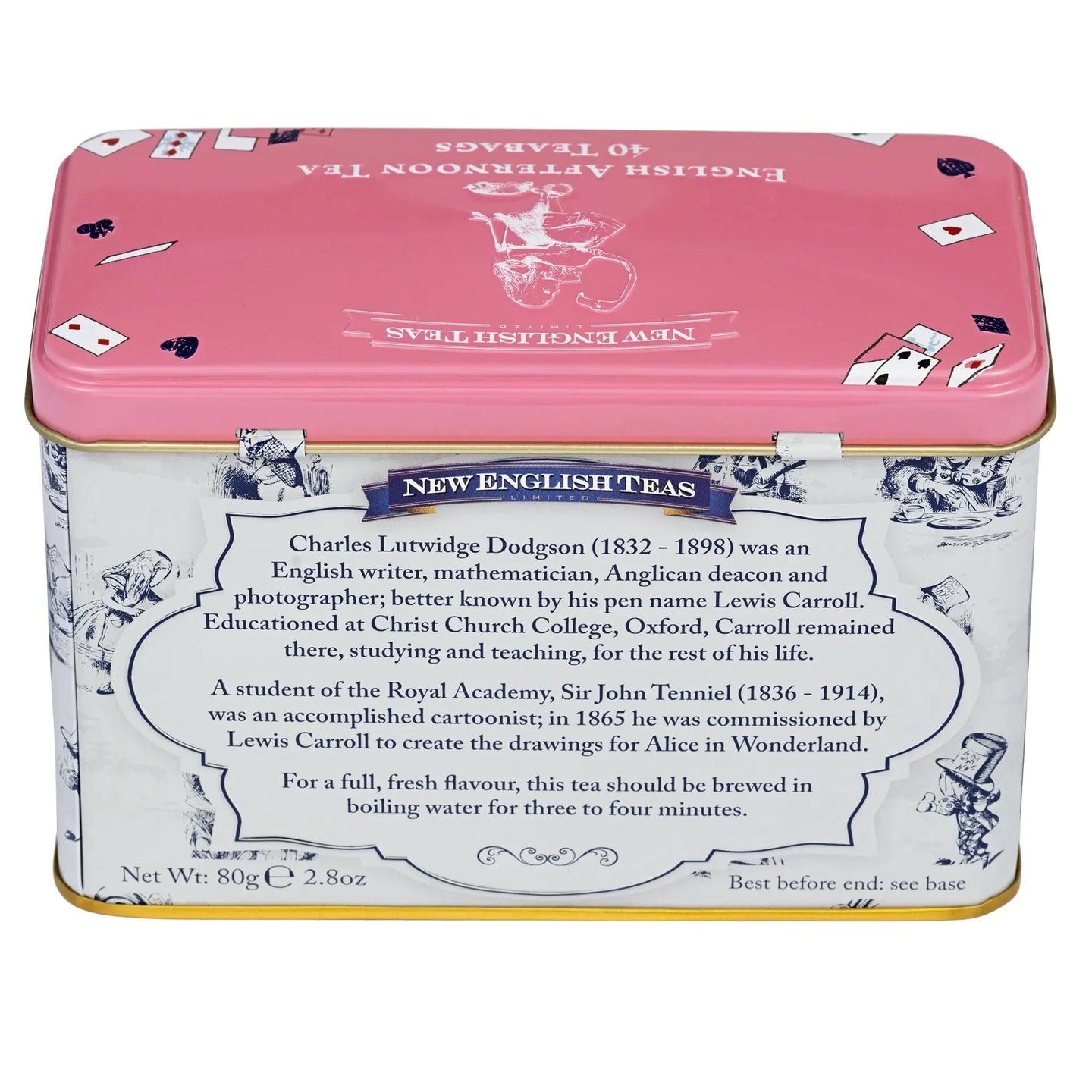 Alice In Wonderland Classic Tea Tin Tea Tins New English Teas 