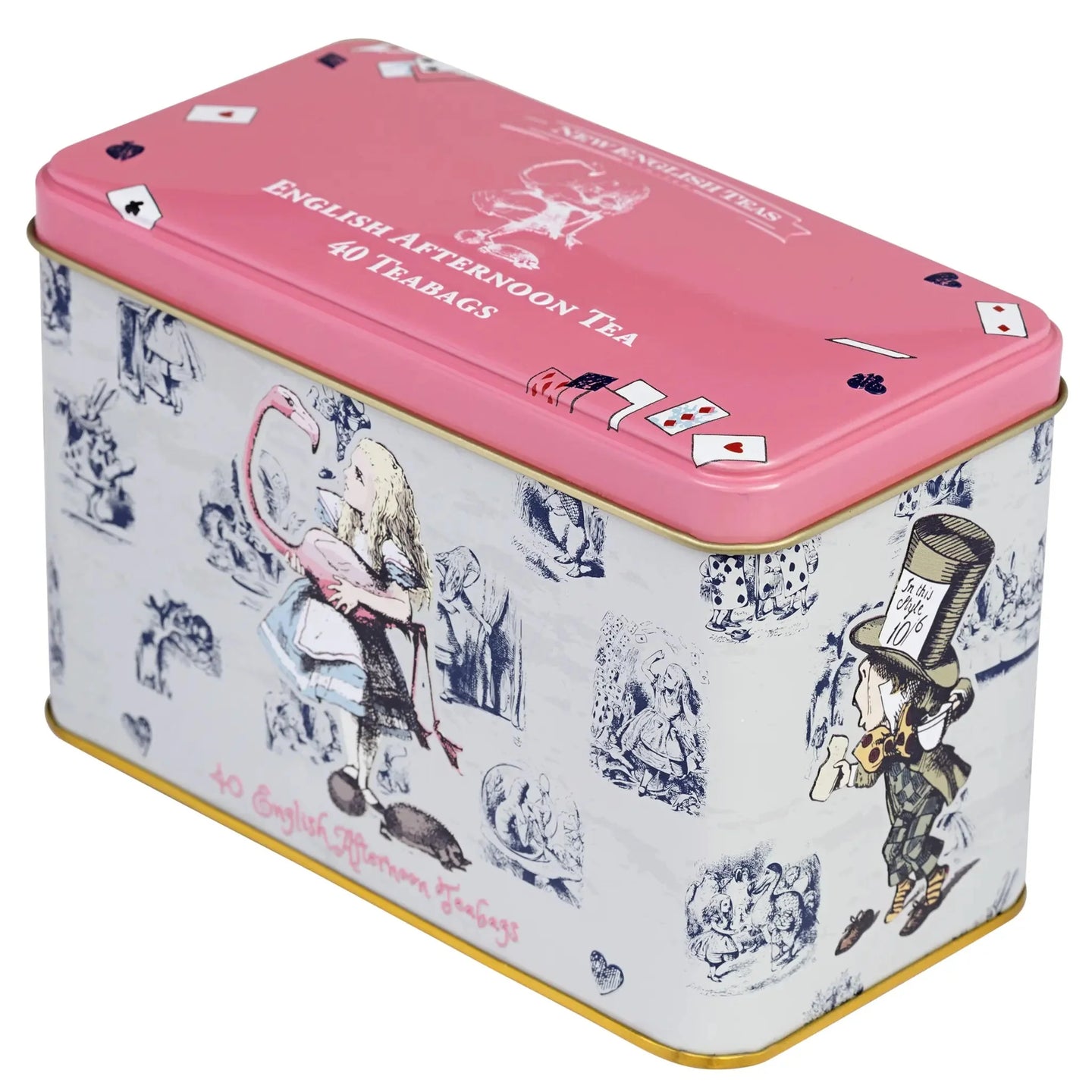 Alice In Wonderland Classic Tea Tin Tea Tins New English Teas 