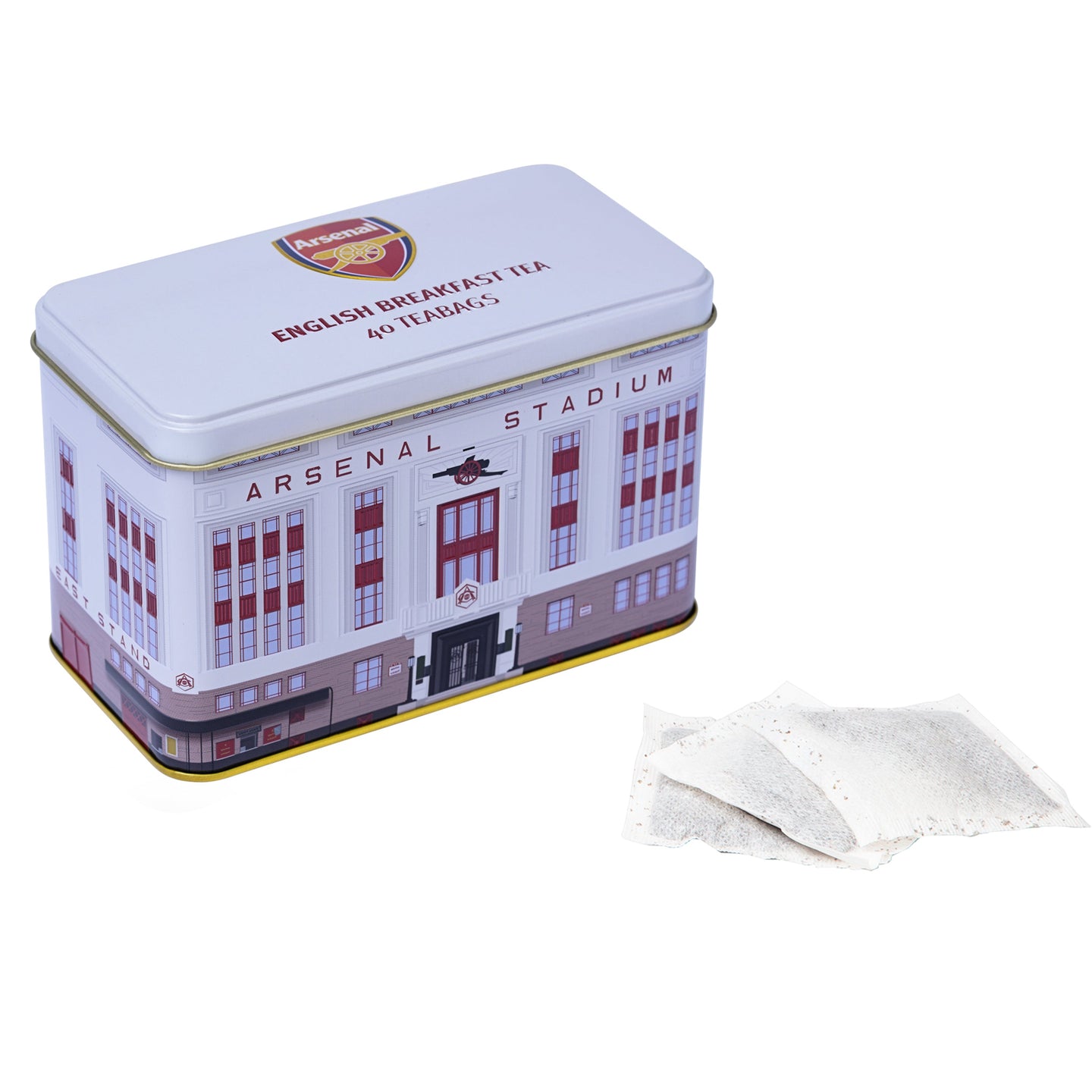 Arsenal Highbury Classic Tea Tin Tea Tins New English Teas 