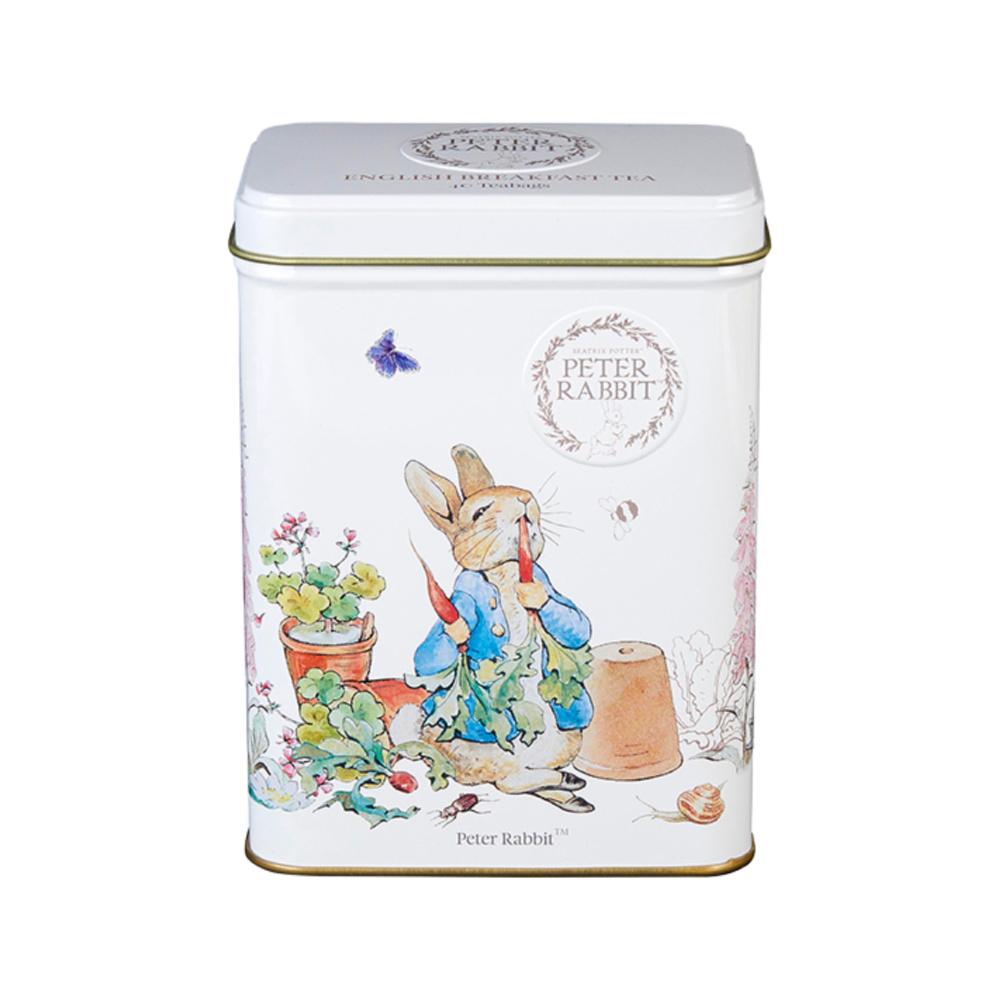 Beatrix Potter Tea Tin with 40 English Breakfast teabags Black Tea New English Teas 