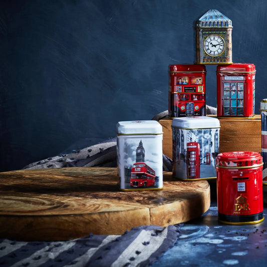 London Sights Mini Tea Tin Gift Set With Loose Leaf Tea Gift Packs New English Teas 